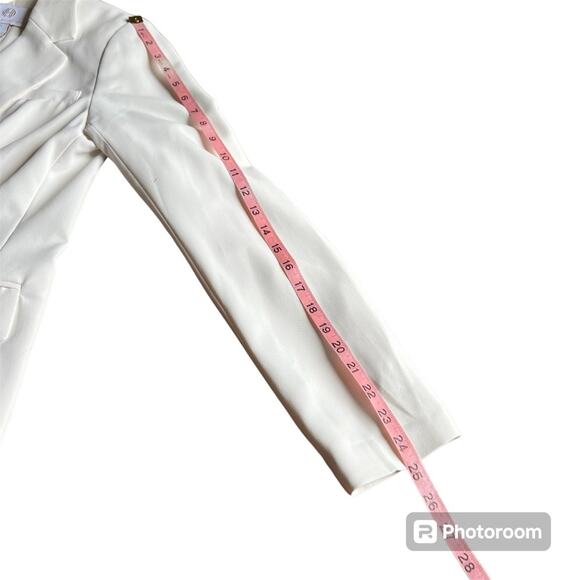 House Of Harlow 1960 Double Breasted White Blazer- Size Small - Picture 11 of 13